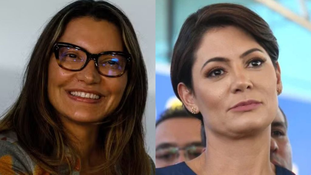 Michelle Bolsonaro critica Janja por falar sobre cuidados pessoais: ‘Não é para você’