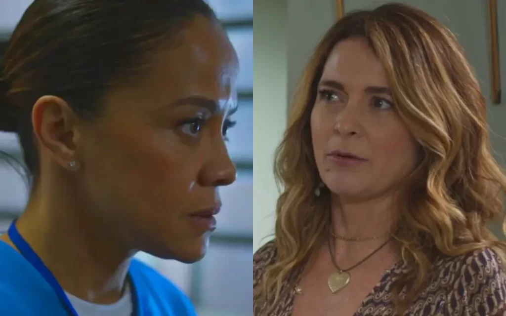 Tânia e Filipa em Dona de Mim. (Foto: reprodução/Globo)