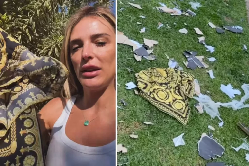 Rafa Brites expõe vestido de R$ 6 mil destruído por cachorros – OFuxico