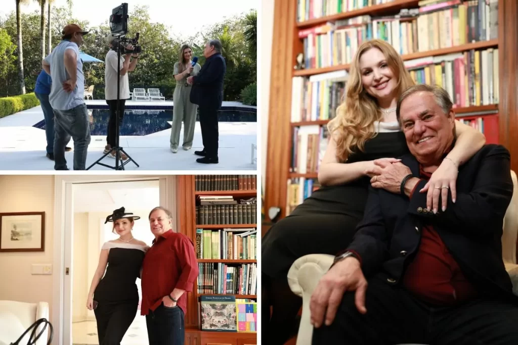 Ronnie Von organiza sessão de escuta para novo disco em sua residência no Morumbi