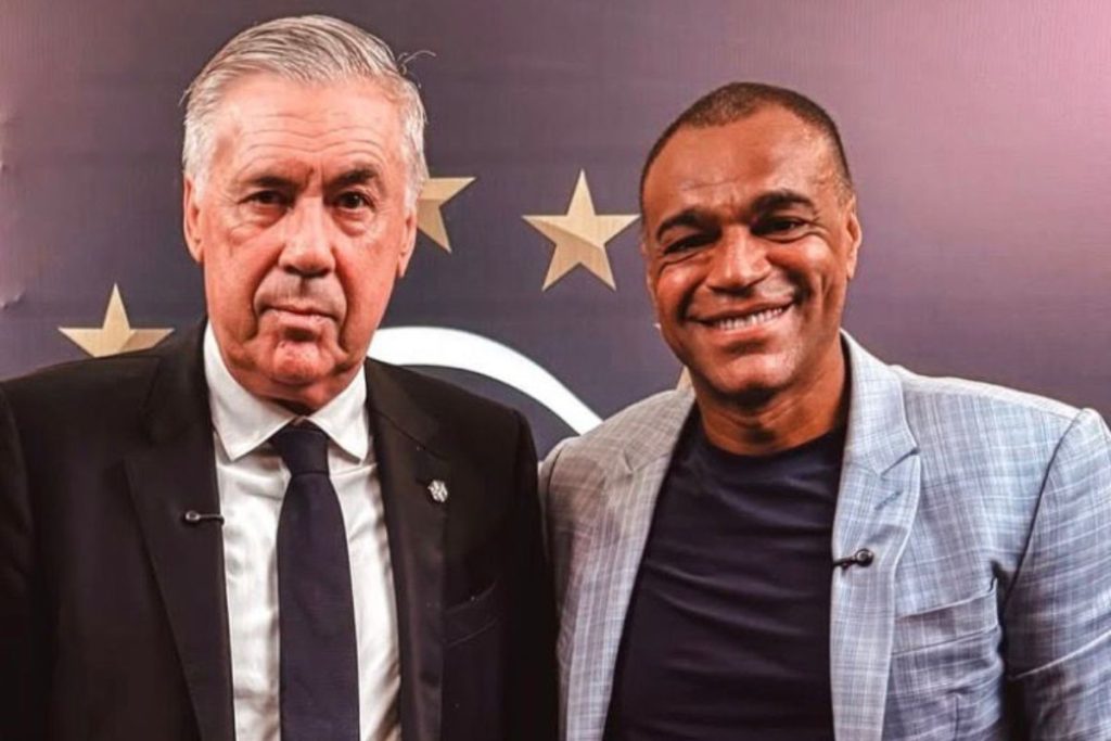 Denilson provoca Ancelotti em podcast de futebol – OFuxico