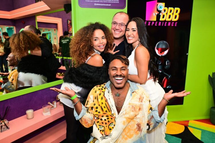 Pitel, Dicesar, Isabelle e Fred Nicácio