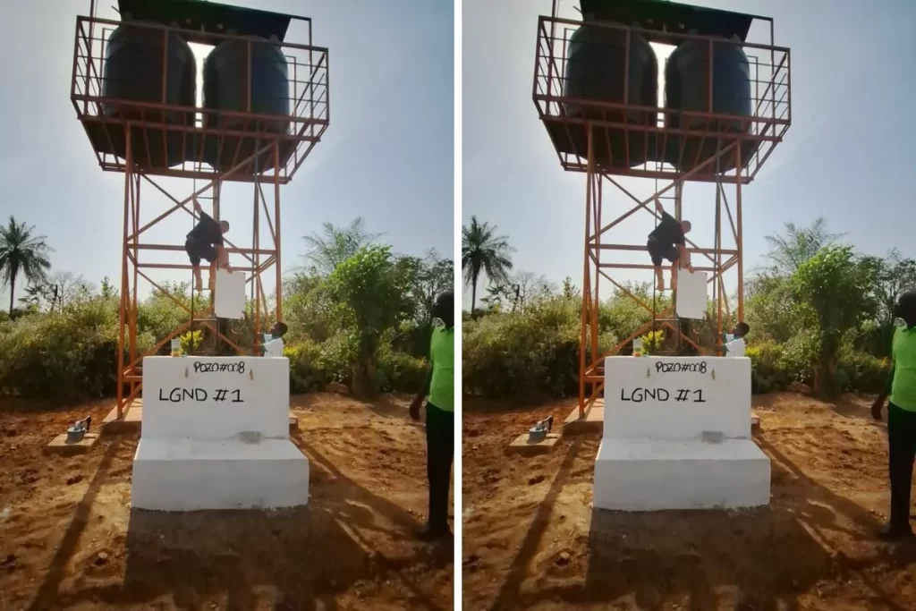 Legendários inauguram poço de água doce em tempo recorde na África – OFuxico