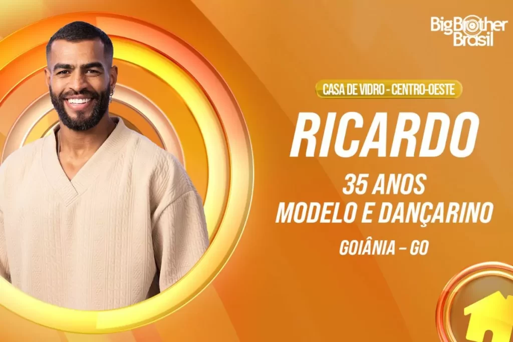 Ricardo, que disputa vaga no BBB 26, já atuou em série da Globo