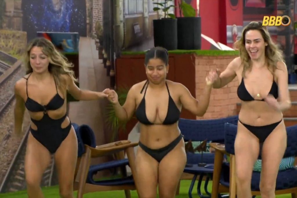 BBB 26: Milena supera a insegurança e usa biquini após paredão