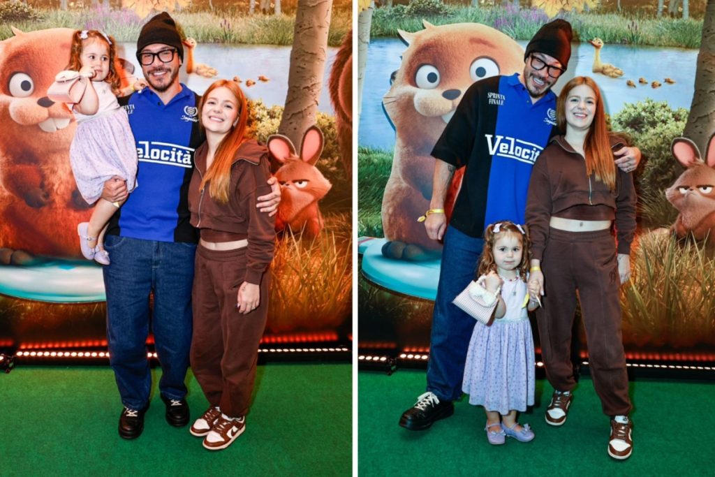 Lua, filha de Viih Tube e Eliezer, rouba a cena em pré-estreia – OFuxico
