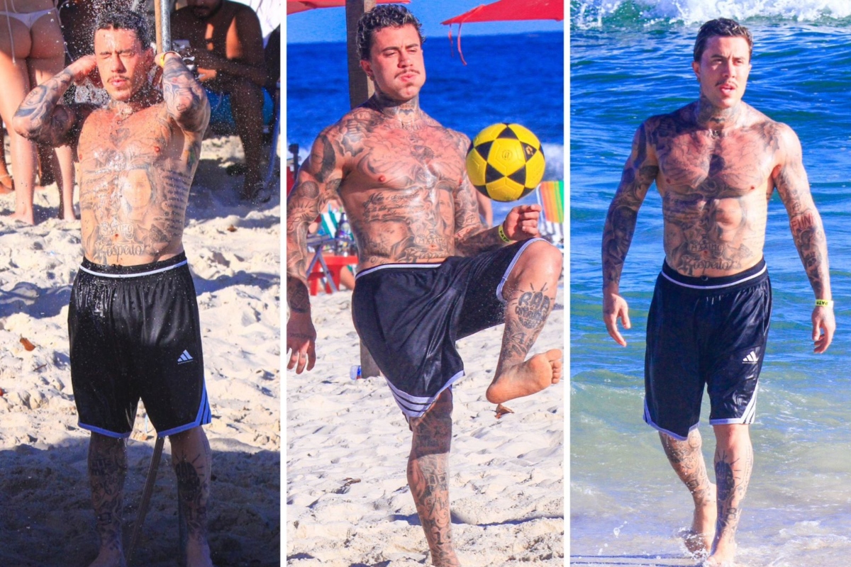 MC Daniel na praia